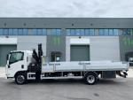 Isuzu N75 EasyShift Hiab Crane Dropside