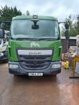 Daf LF 16T Aluminum Double Dropside Hiab Crane