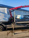 Mercedes 7.5 Ton Flatbed with Fassi F50 Crane