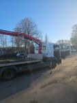 Mercedes 7.5 Ton Flatbed with Fassi F50 Crane