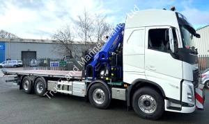 Volvo FH 8X2 Truck with HIAB Crane