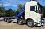 Volvo FH 8X2 Truck with HIAB Crane