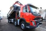 Volvo FMX 420 Tipper Grab with Palfinger Crane