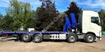 Volvo FH 8X2 Truck with HIAB Crane