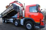 Volvo FMX 420 Tipper Grab with Palfinger Crane