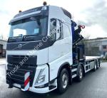 Volvo FH 8X2 Truck with HIAB Crane