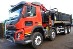 Volvo FMX 420 Tipper Grab with Palfinger Crane