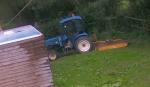 New Holland TC27D Vineyard Tractor with Cab and Attachments