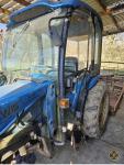 New Holland TC27D Vineyard Tractor with Cab and Attachments