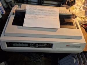 Oki Microline 395 Large Format Dot Matrix Printer