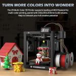 Wondermaker ZR High-Speed 3D Printer, Multicolor