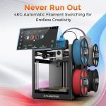 FLASHFORGE AD5X Multi-Colour 3D Printer with Auto Leveling