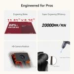 Ortur R2 Laser Engraver and Cutter with Air Assist