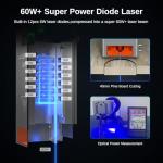 60W K60 Laser Module with Air Assist
