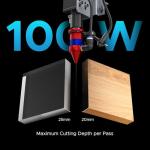 OMTech 100W CO2 Laser Engraver with Autofocus