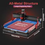 500W CNC Router with NEMA 23 Stepper Motor