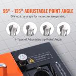 VEVOR Portable Drill Bit Sharpener with Adjustable Angles