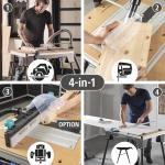 Wolfcraft Master Cut 2200 4-in-1 Machine Table