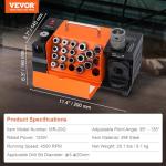 VEVOR Portable Drill Bit Sharpener with Adjustable Angles