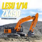 Lesu 1/14 Hydraulic Excavator RC Remote Control Model