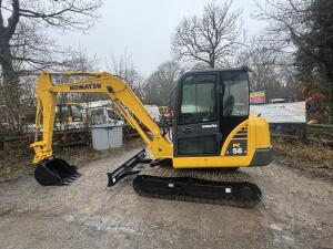 Komatsu PC56-7 Digger, 5.5/6 Ton, 2020 Model