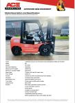 EP EFL302 3000kg 4.8m Lithium-ion Electric Forklift
