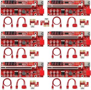 YABOANG 1X to 16X GPU Riser Card Pack