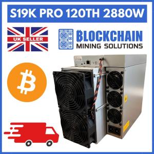 Bitmain Antminer S19k Pro 120Th ASIC Miner