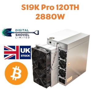 Bitmain Antminer S19k Pro 120Th ASIC Miner