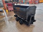 Narrow Gauge Mining Wagon Cart for Coal