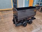 Narrow Gauge Mining Wagon Cart for Coal