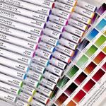 54 Watercolor Brush Pens with Blending Tools