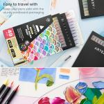 Arteza 48-Count Premium Real Brush Markers