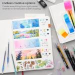 Arteza 48-Count Premium Real Brush Markers