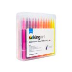 KINGART 36-Piece Watercolor Brush Markers Set