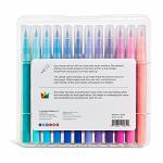 KINGART 36-Piece Watercolor Brush Markers Set