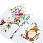 30-Color Gel Pen Set for Adult Coloring