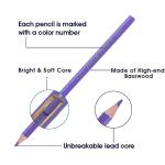 48 Professional Watercolor Pencils for Adults