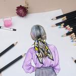 KALOUR 72 Vibrant Watercolor Pencils for Adults