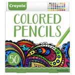 Crayola Colored Pencils - 50 Bright Colors