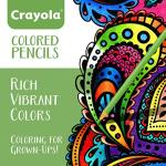 Crayola Colored Pencils - 50 Bright Colors