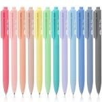 12-Pack Retractable Gel Pens for Adult Coloring