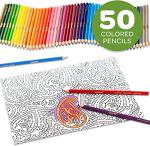 Crayola Colored Pencils - 50 Bright Colors