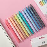 12-Pack Retractable Gel Pens for Adult Coloring
