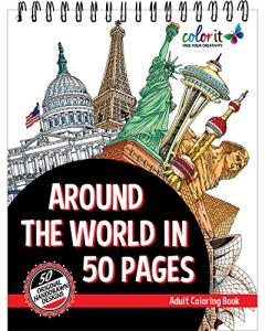 ColorIt: Global Coloring Adventure – 50 Pages