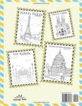 World Landmarks Coloring Book
