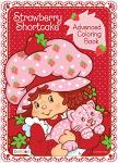 Strawberry Shortcake Retro Coloring Book