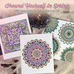 ColorIt Mandalas Volume VIII Adult Coloring Book, 50 Patterns