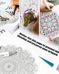 ColorIt's Mandala Coloring Book - Thick Artist Quality Paper