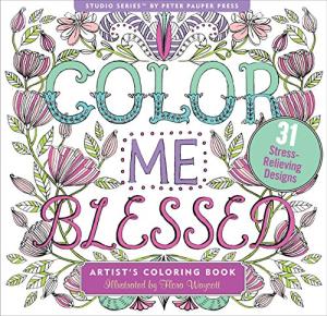 Inspirational Adult Coloring Book: 31 Stress-Relieving Designs
